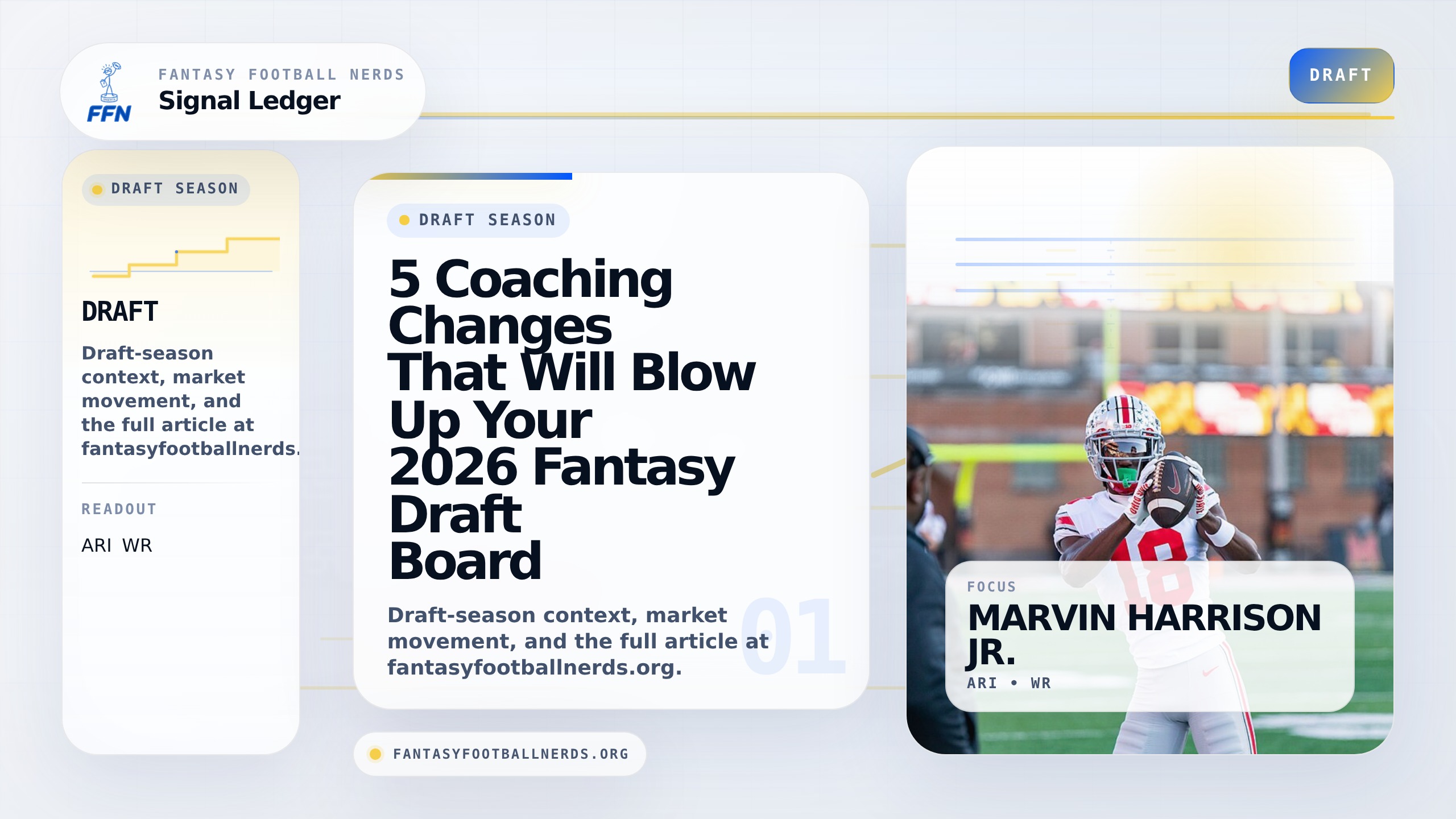 5 Coaching Changes That Will Blow Up Your 2026 Fantasy Draft Board