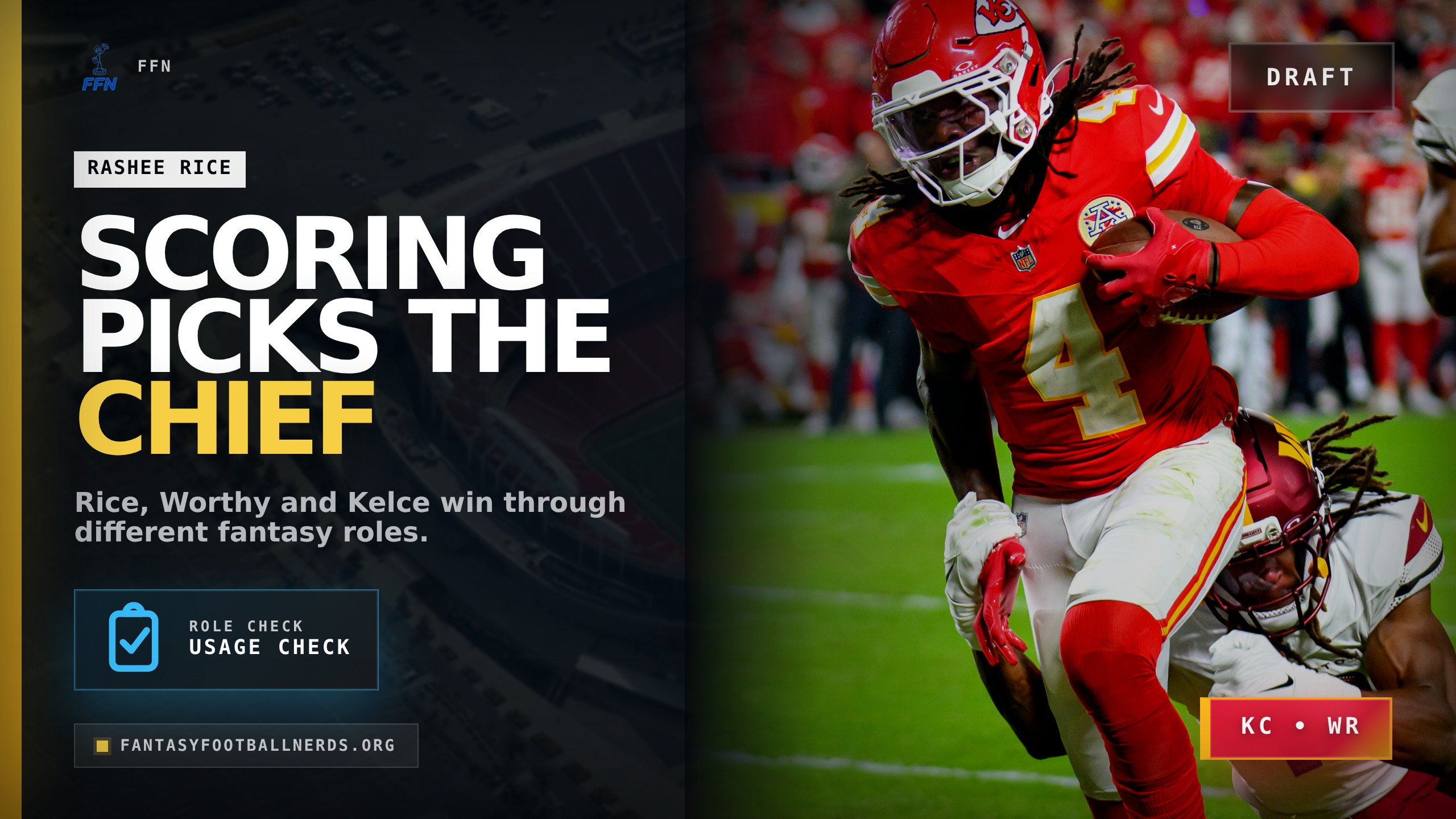 Chiefs Fantasy Draft Targets by Scoring Format