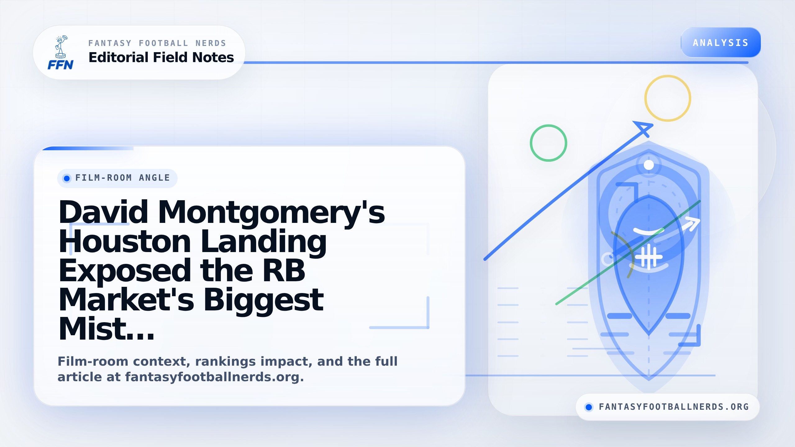 David Montgomery's Houston Landing Exposed the RB Market's Biggest Mistake