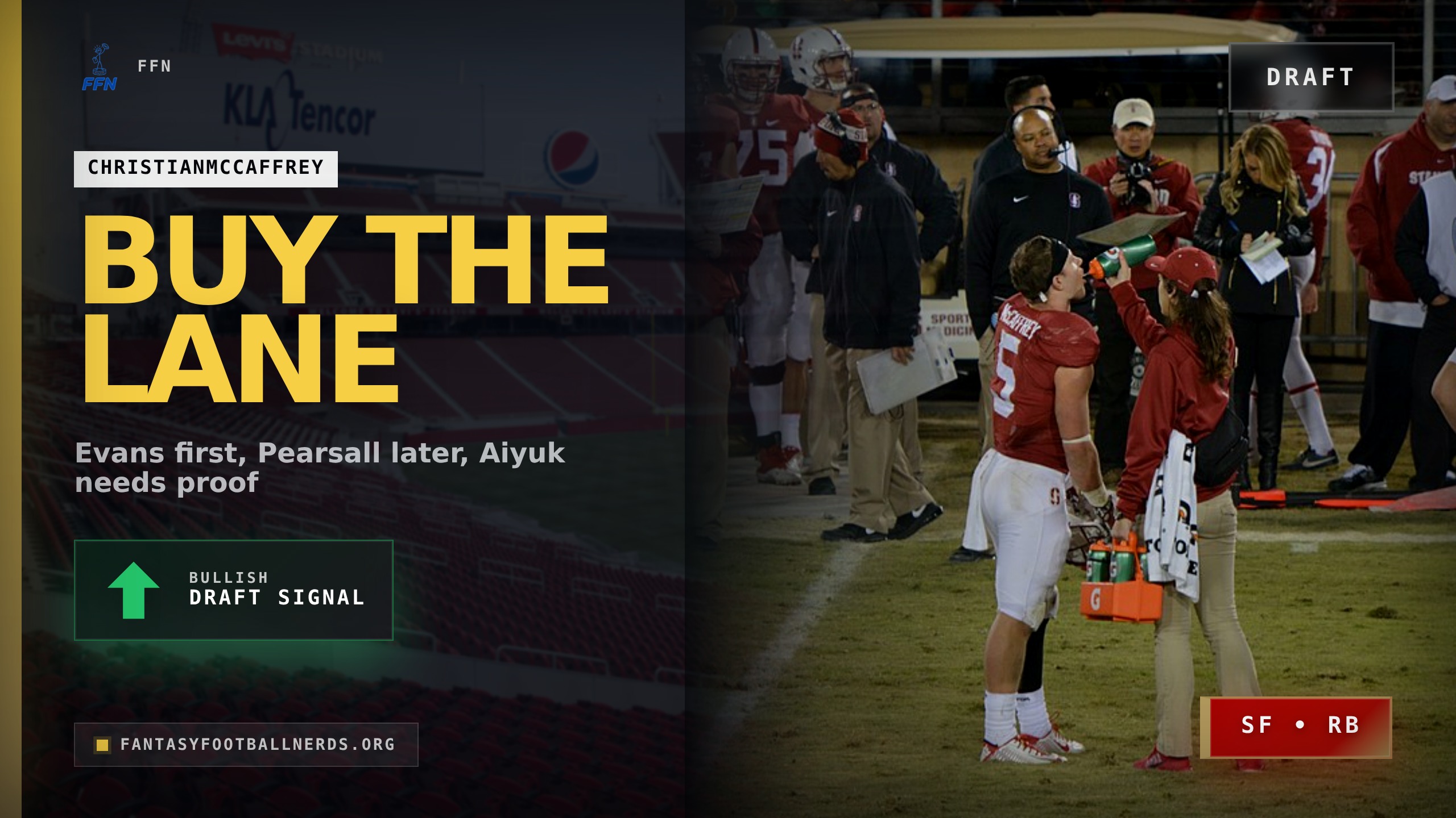 Draft the 49ers Receiver Lane, Not the Whole Room