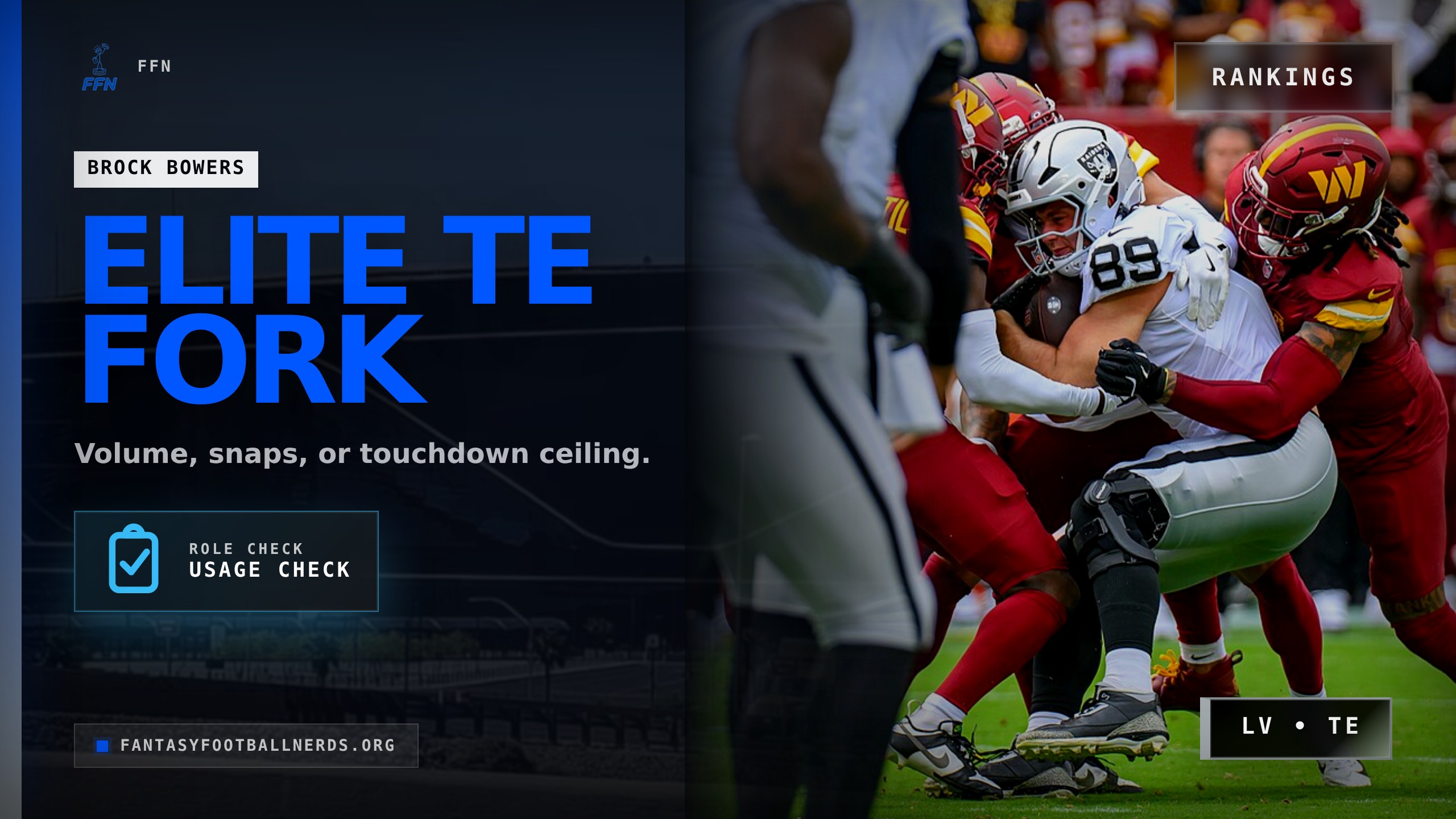 Elite TE Draft Call: Volume, Snaps, Touchdowns