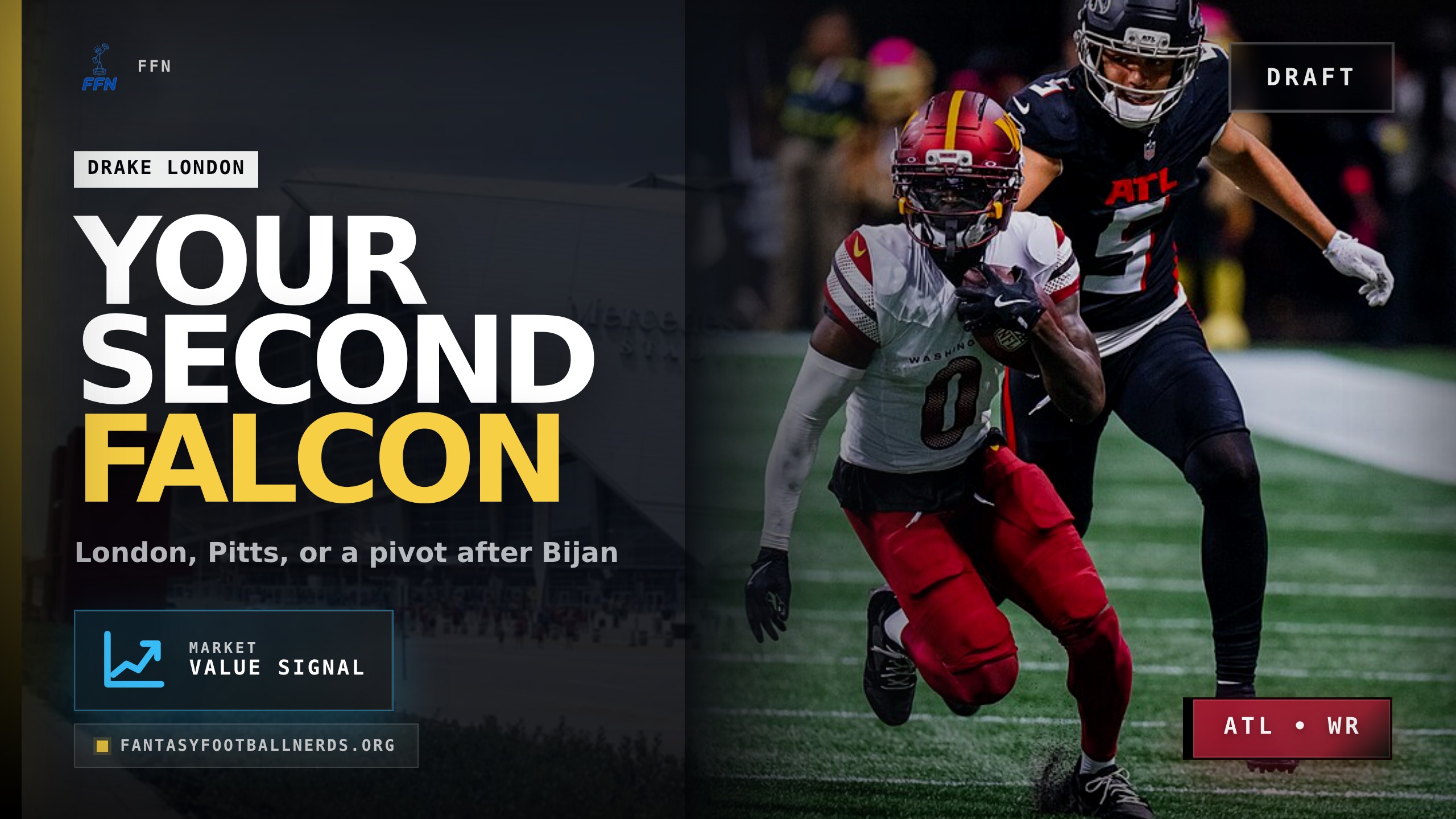 Fantasy Draft: London or Pitts After Bijan?