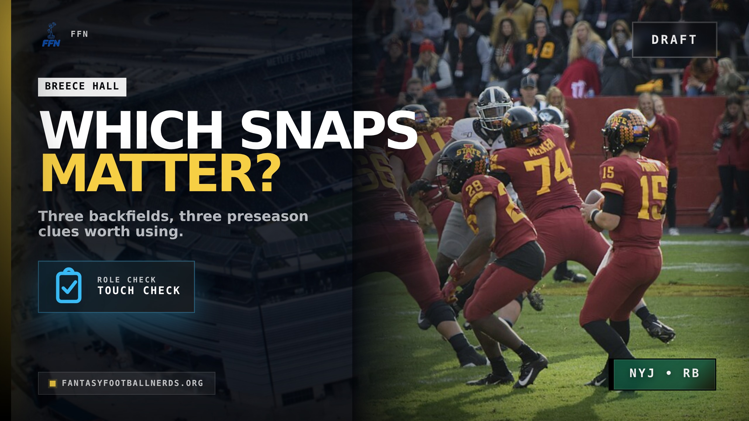 Fantasy Draft Mailbag: Which RB Clues Matter?
