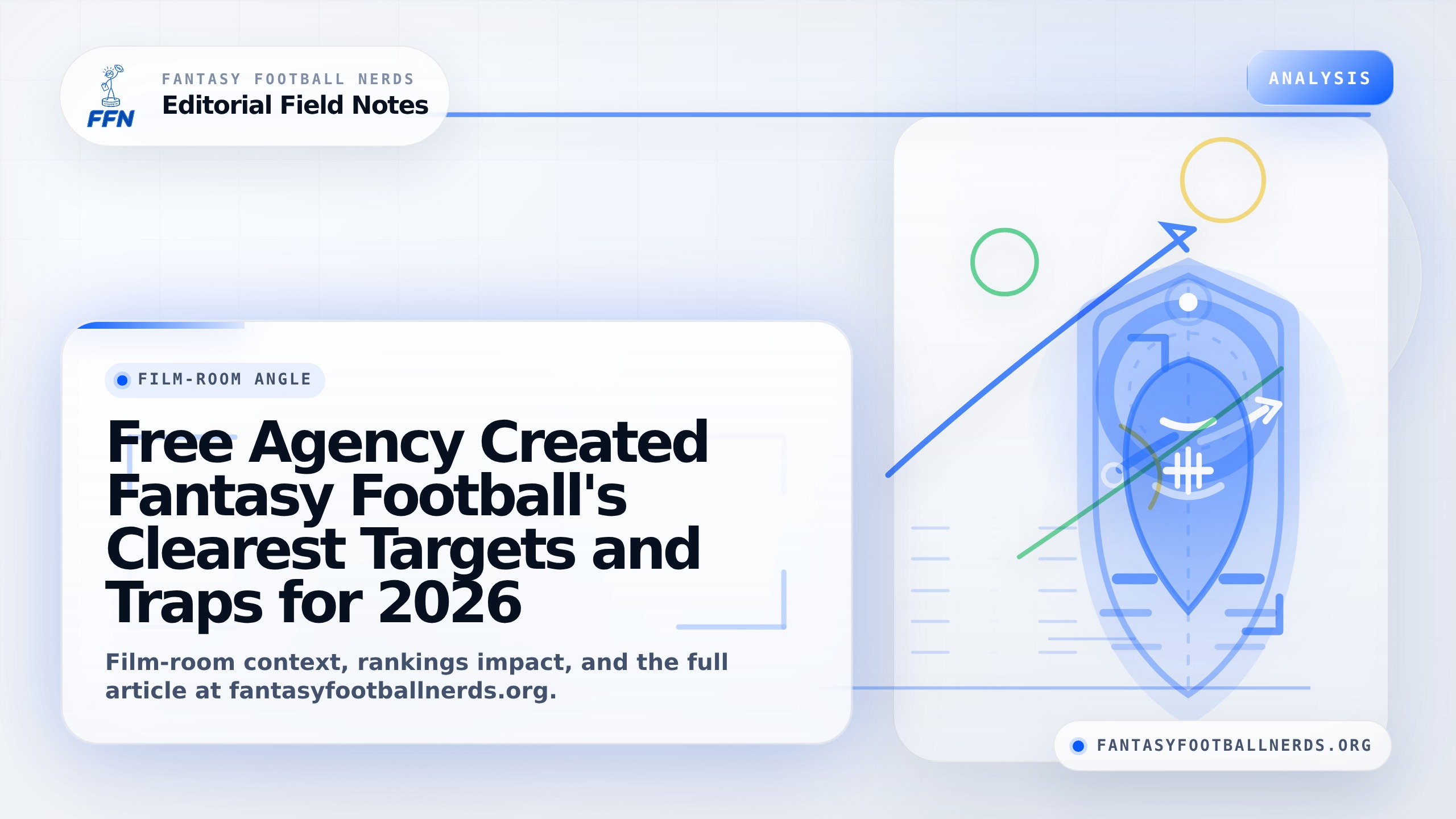 Free Agency Created Fantasy Football's Clearest Targets and Traps for 2026