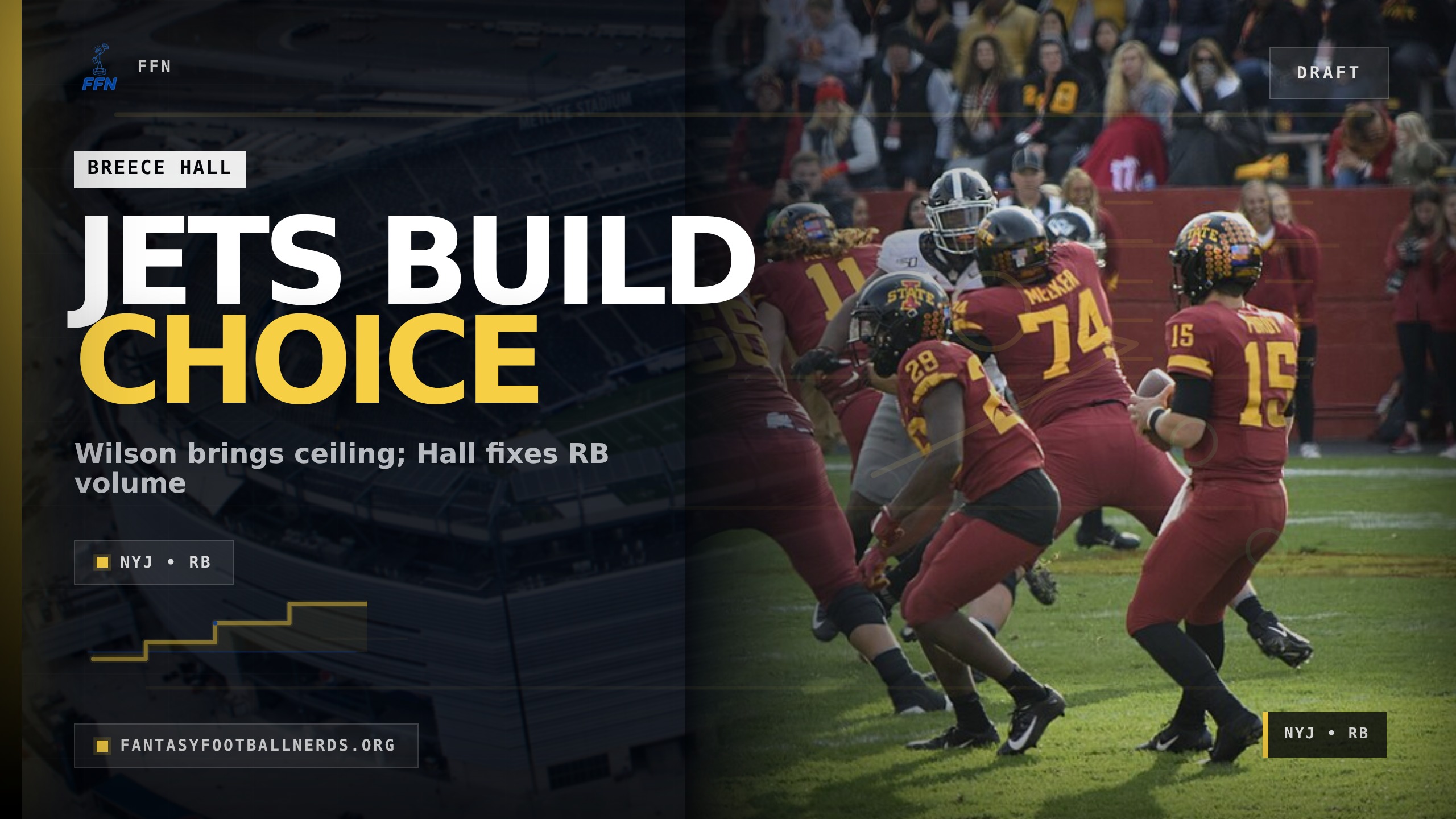 Garrett Wilson and Breece Hall Solve Different Draft Builds