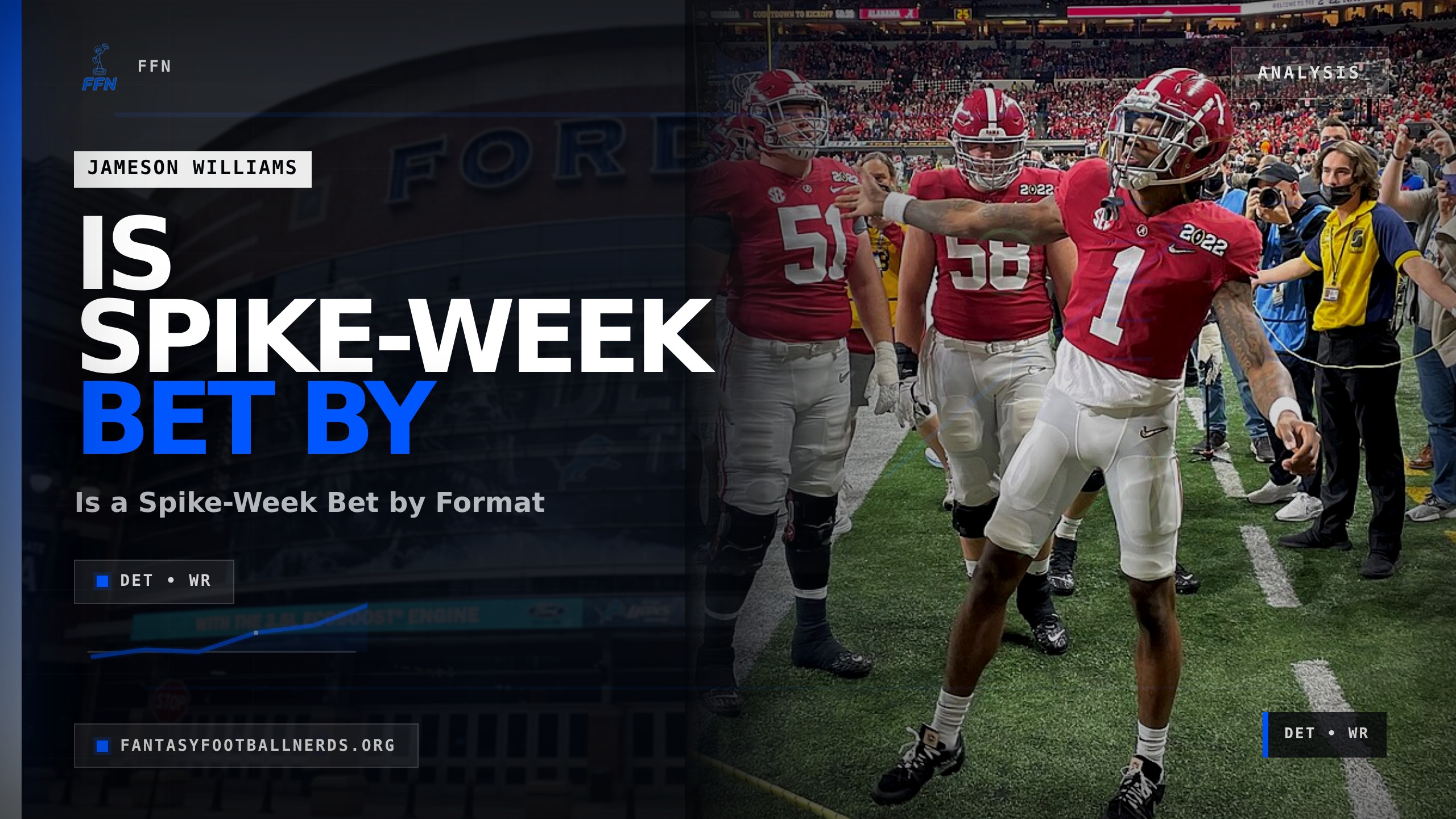 Jameson Williams Is a Spike-Week Bet by Format
