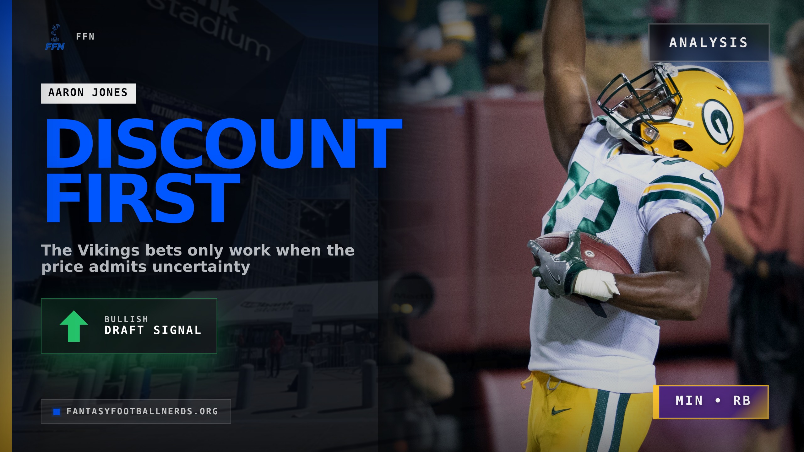 Let the Vikings QB Battle Create the Discount