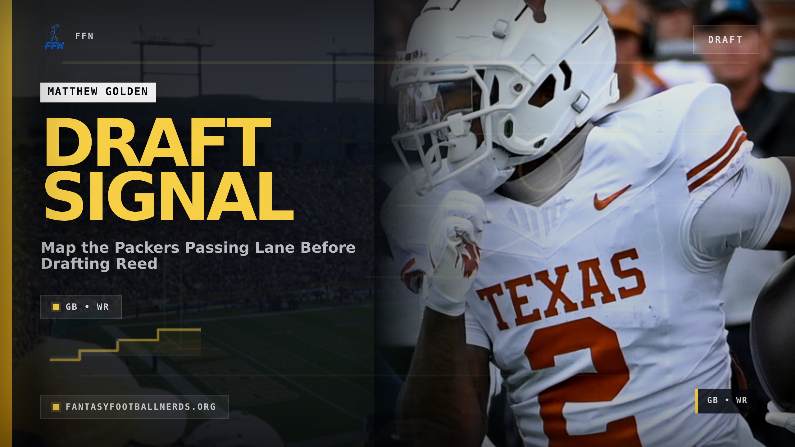 Map the Packers Passing Lane Before Drafting Reed