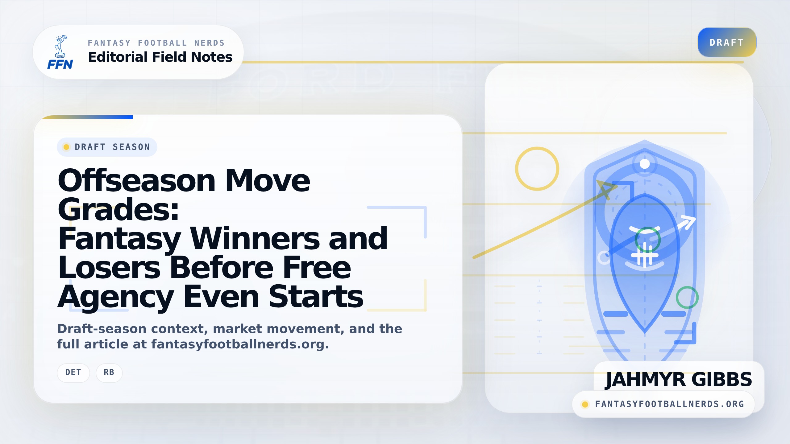 Offseason Move Grades: Fantasy Winners and Losers Before Free Agency Even Starts