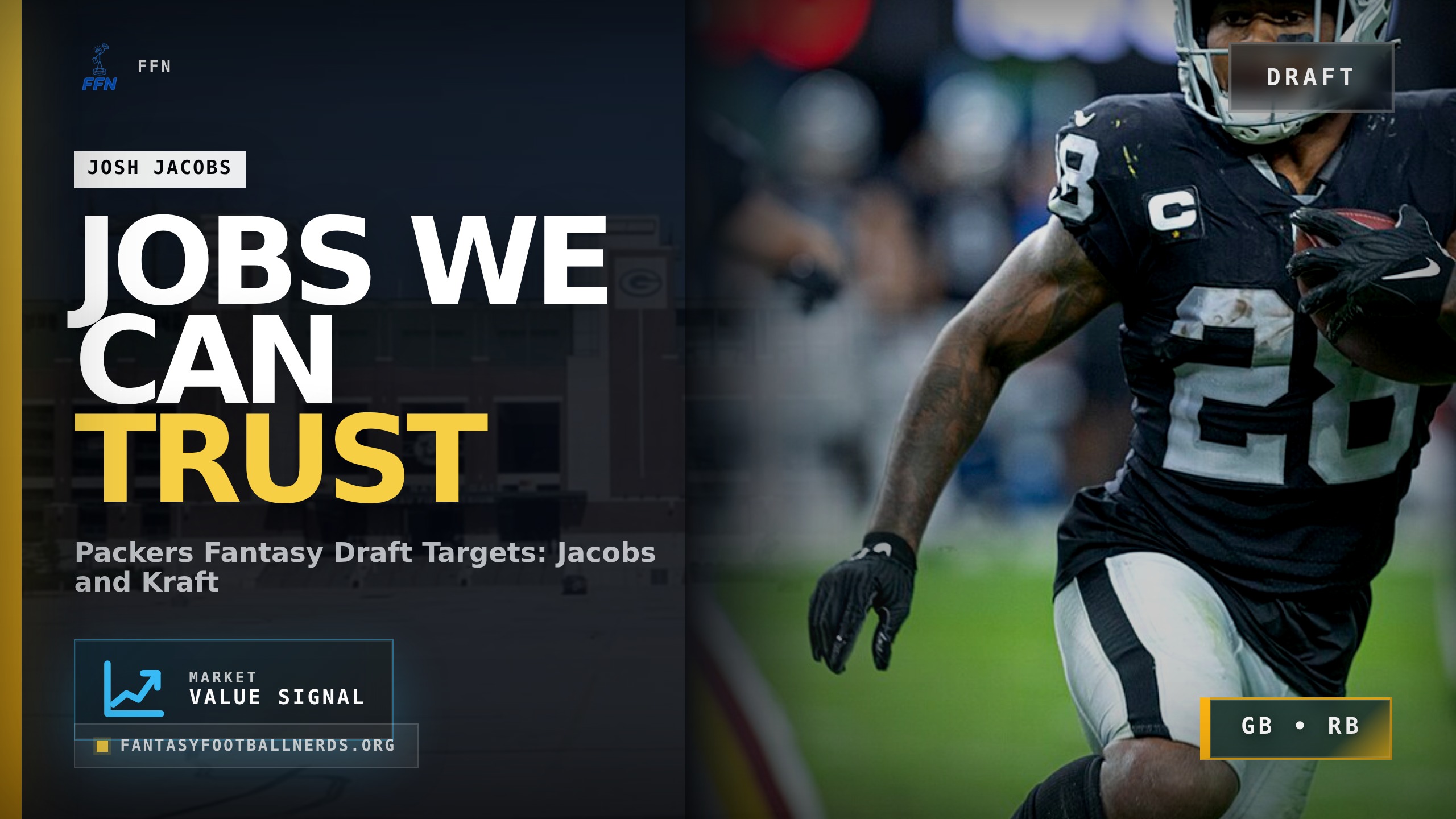 Packers Fantasy Draft Targets: Jacobs and Kraft