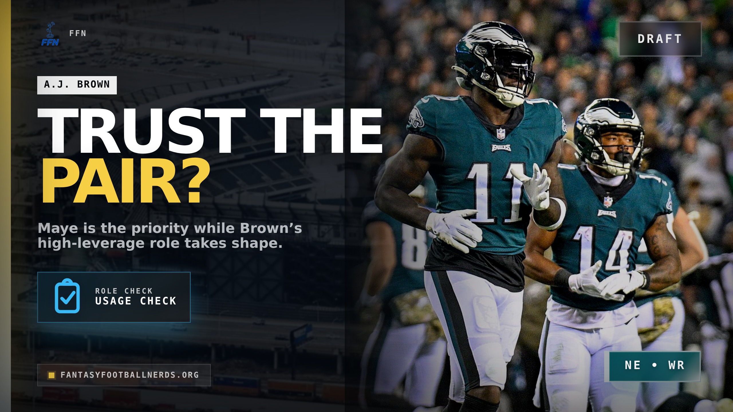 Patriots Mailbag: Draft Maye and A.J. Brown?