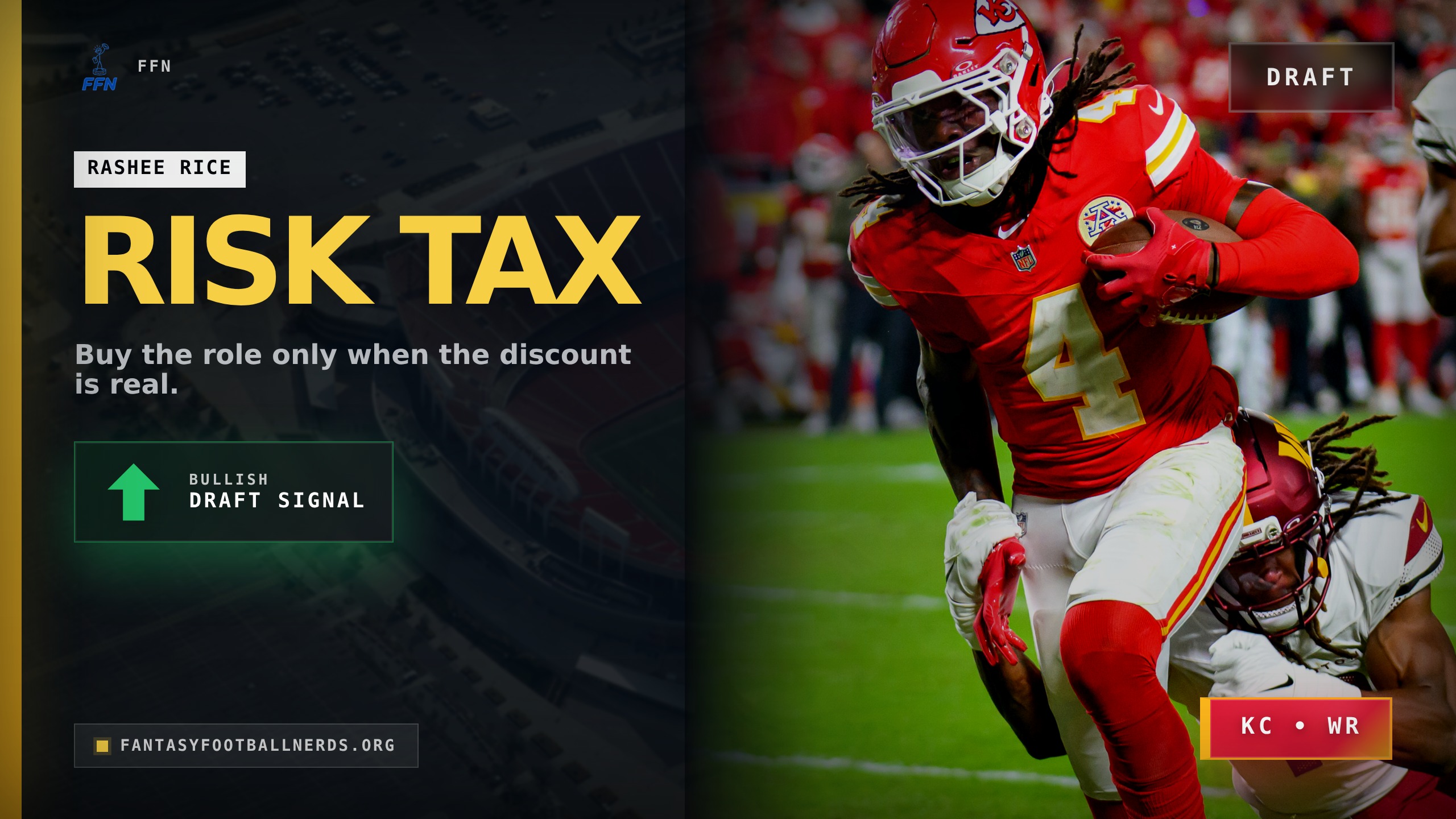 Set the Rashee Rice Risk Tax Before Draft Day