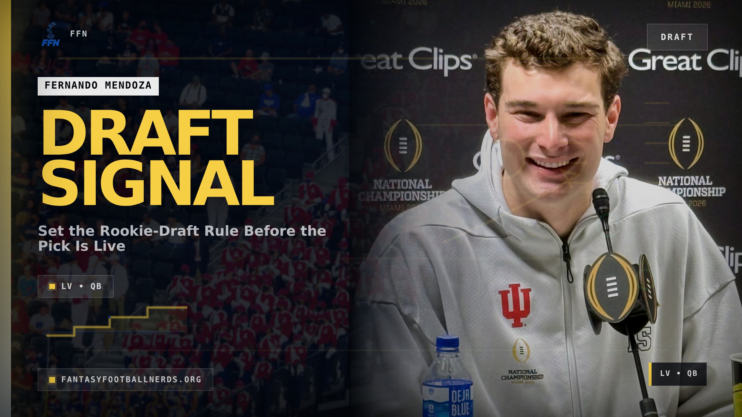 Set the Rookie-Draft Rule Before the Pick Is Live