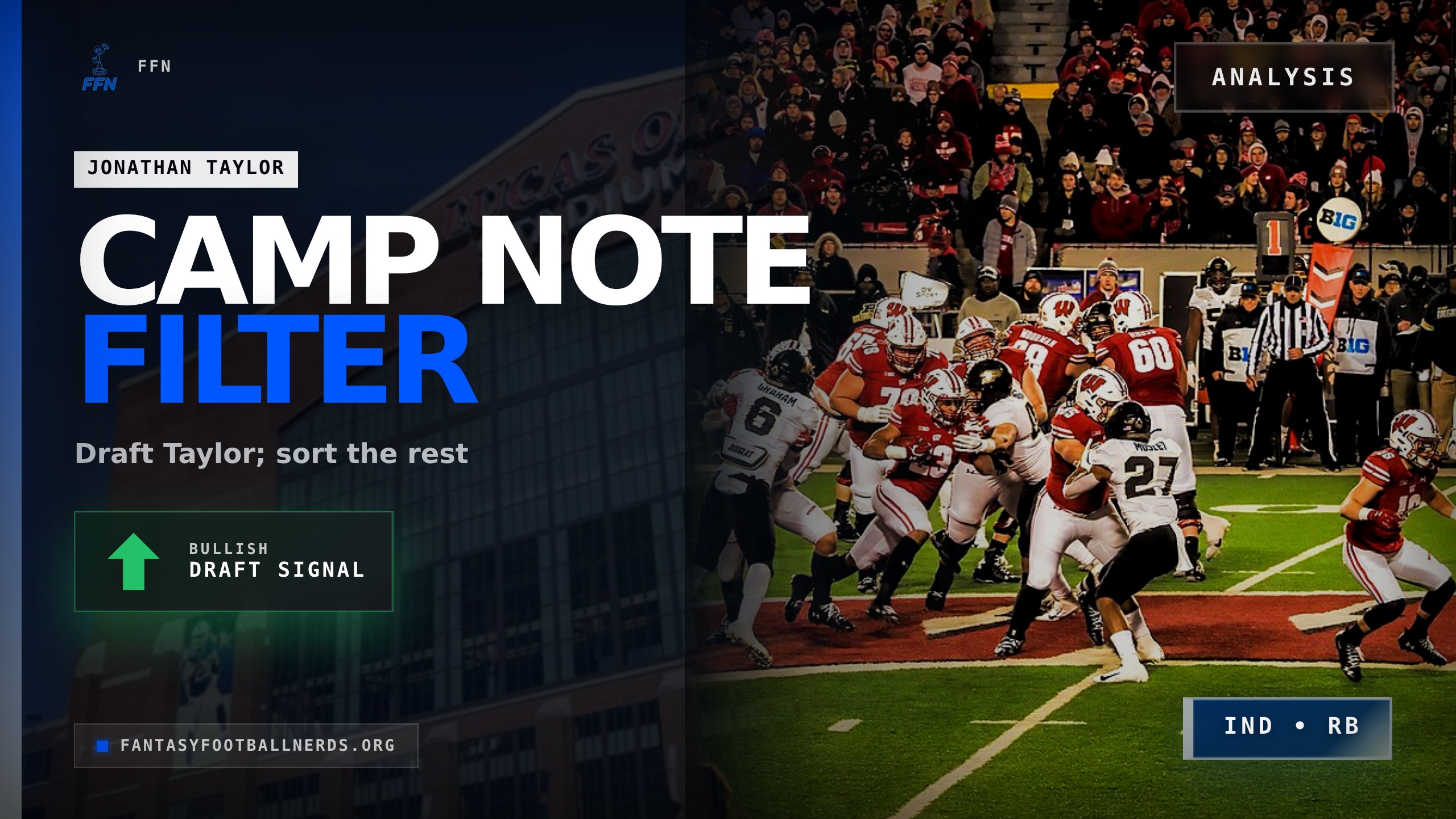 Use the Camp Note Filter Before Moving Taylor or Daniels