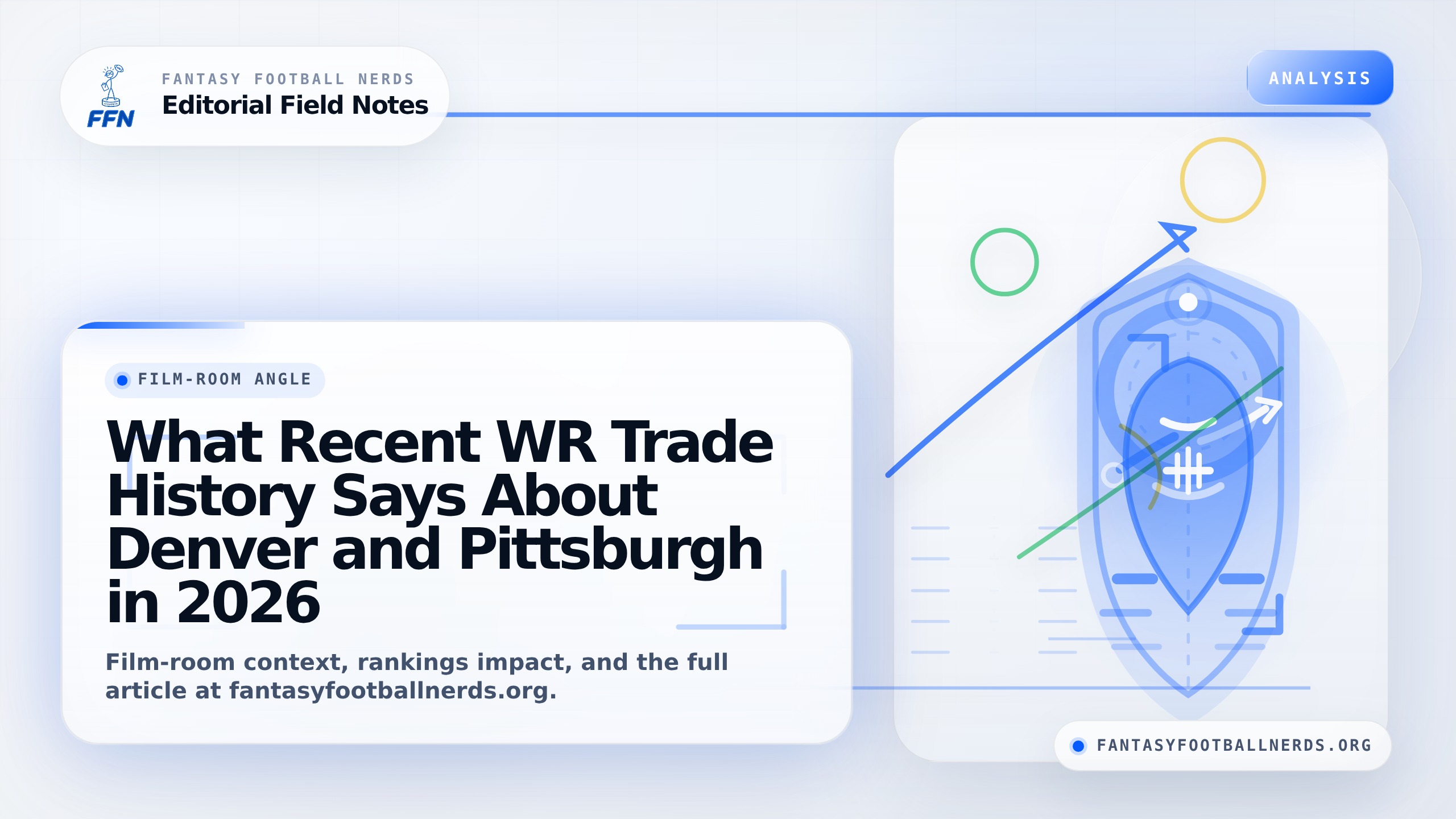 What Recent WR Trade History Says About Denver and Pittsburgh in 2026