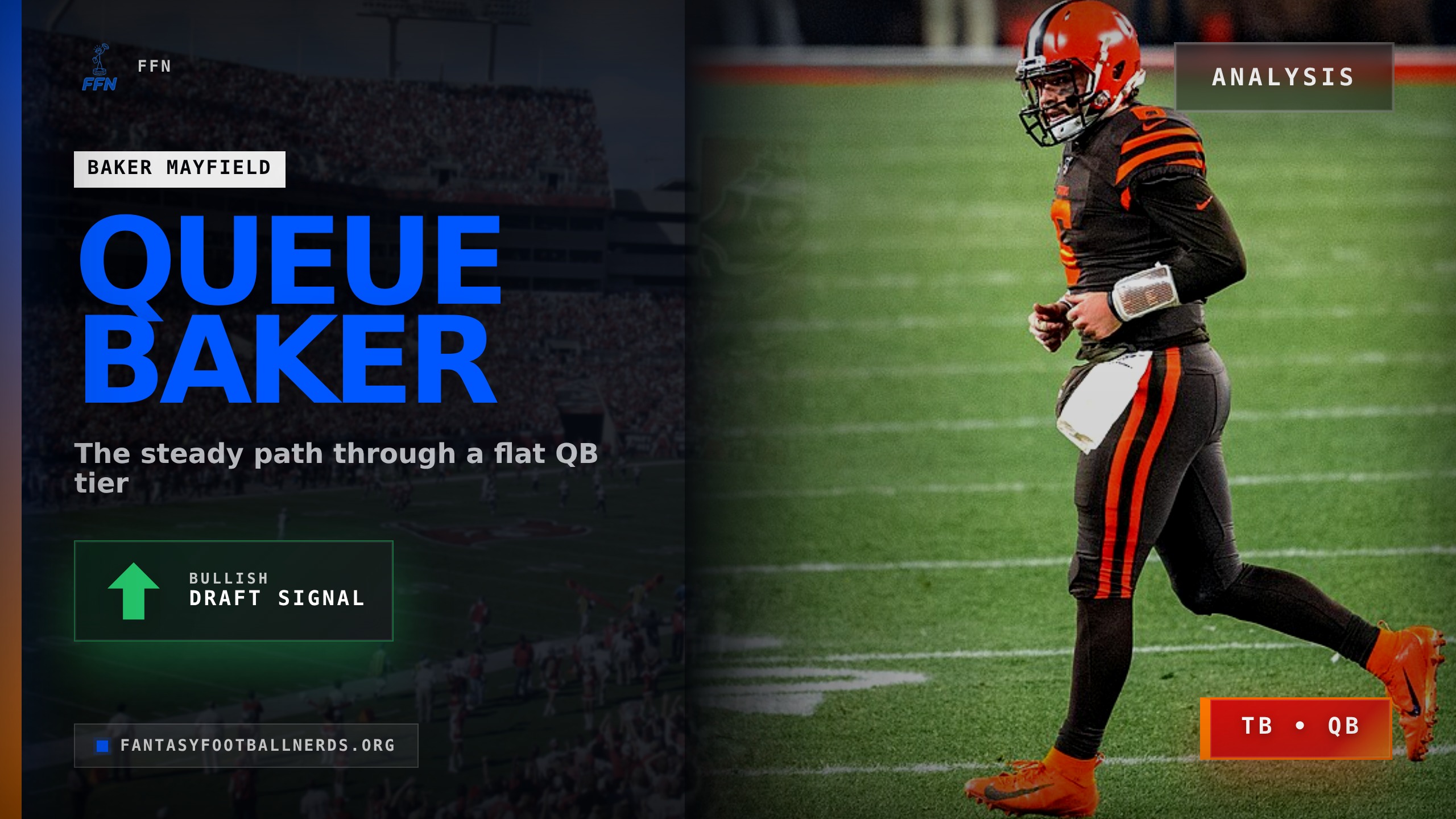 Where Baker Mayfield Fits in the QB Confidence Tier